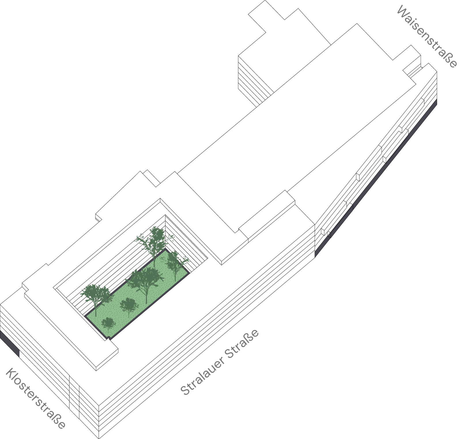 Axo mixed-use Lifestyle