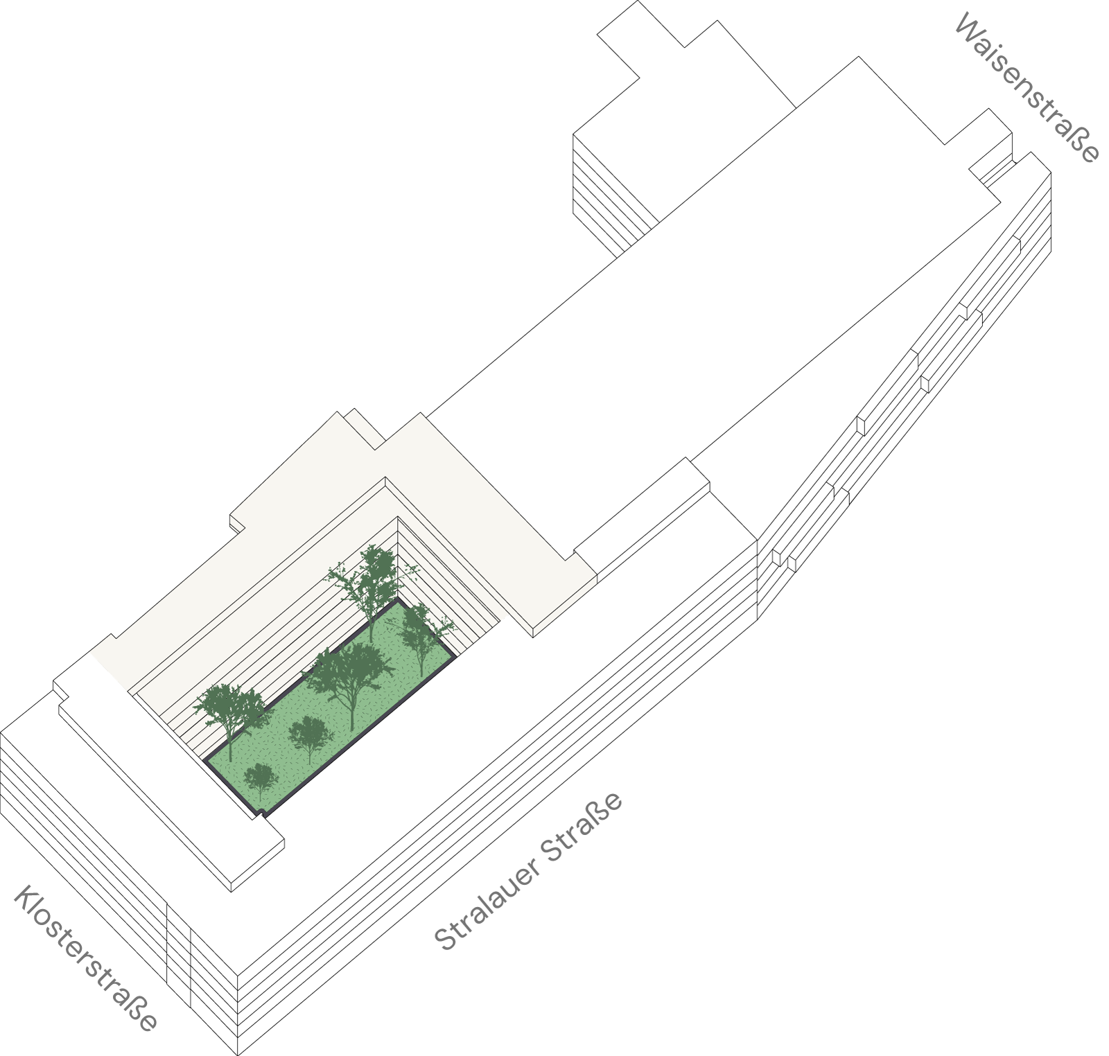 Axo mixed-use Mietwohnungen